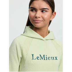 Sudadera con capucha LeMieux Young Rider Nancy Macarrón Verde Sudadera con capucha LeMieux Young Rider Nancy Macarrón Verde
