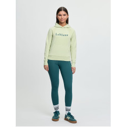 Sudadera con capucha LeMieux Young Rider Nancy Macarrón Verde Sudadera con capucha LeMieux Young Rider Nancy Macarrón Verde