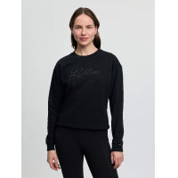 Sudadera con cuello redondo LeMieux Christina para mujer Negro Sudadera con cuello redondo LeMieux Christina para mujer Negro