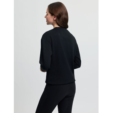 Sudadera con cuello redondo LeMieux Christina para mujer Negro