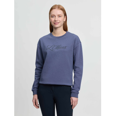 Sudadera con cuello redondo LeMieux Christina para mujer Degradado Azul Sudadera con cuello redondo LeMieux Christina para mujer Degradado Azul