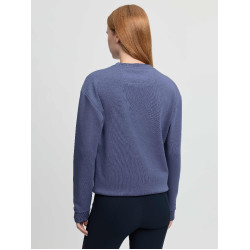 Sudadera con cuello redondo LeMieux Christina para mujer Degradado Azul Sudadera con cuello redondo LeMieux Christina para mujer Degradado Azul