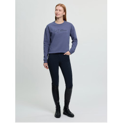 Sudadera con cuello redondo LeMieux Christina para mujer Degradado Azul Sudadera con cuello redondo LeMieux Christina para mujer Degradado Azul