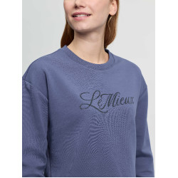 Sudadera con cuello redondo LeMieux Christina para mujer Degradado Azul Sudadera con cuello redondo LeMieux Christina para mujer Degradado Azul