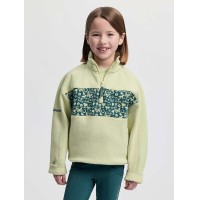 Sudadera con cuello con cremallera LeMieux Mini Quinn Macarrón