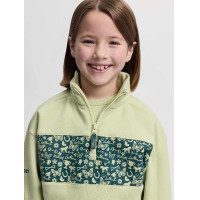 Sudadera con cuello con cremallera LeMieux Mini Quinn Macarrón