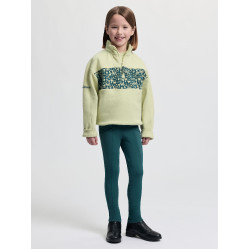 Sudadera con cuello con cremallera LeMieux Mini Quinn Macarrón