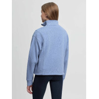 Sudadera con cremallera en el cuello LeMieux Young Rider Vianne Azul empolvado Sudadera con cremallera en el cuello LeMieux Young Rider Vianne Azul empolvado