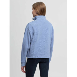 Sudadera con cremallera en el cuello LeMieux Young Rider Vianne Azul empolvado