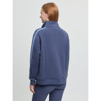 Sudadera con media cremallera LeMieux Connie para mujer Sombra