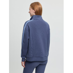 Sudadera con media cremallera LeMieux Connie para mujer Sombra