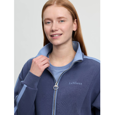Sudadera con media cremallera LeMieux Connie para mujer Sombra