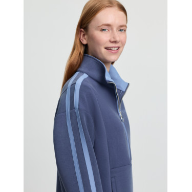 Sudadera con media cremallera LeMieux Connie para mujer Sombra