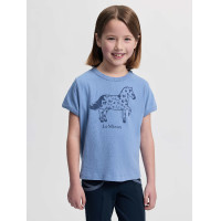 Camiseta LeMieux Mini Alex Azul empolvado