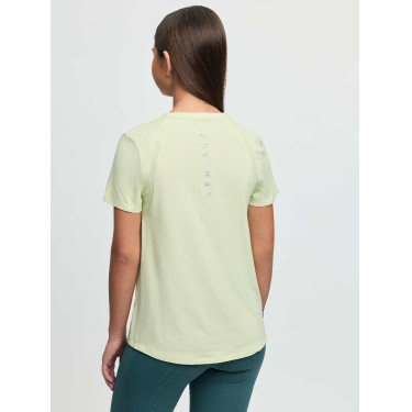 Camiseta deportiva LeMieux Young Rider Macarrón