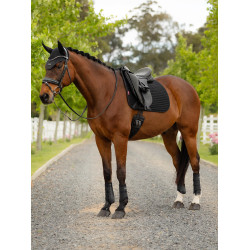 Manta de doma LeMieux Square de tejido de malla Air-Tek Negro