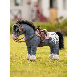 Manta de silla occidental LeMieux Toy Pony Floración Rosa