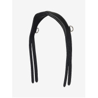 Cabezada de trabajo LeMieux Kudos aceitada Negro / plata