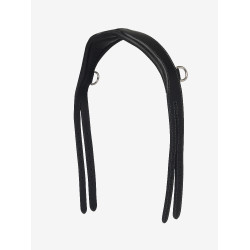 Cabezada de trabajo LeMieux Kudos aceitada Negro / plata