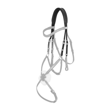 Testera LeMieux Arika Contrast Negro / plata