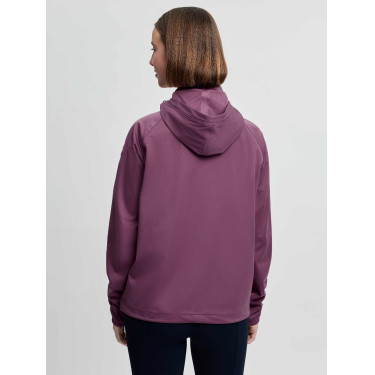 Chaqueta impermeable LeMieux de media cremallera Perri para mujer Malva