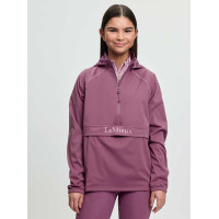 Chaqueta impermeable LeMieux Young Rider con cremallera de tres cuartos Paige Malva