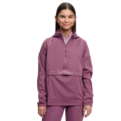Chaqueta impermeable LeMieux Young Rider con cremallera de tres cuartos Paige Malva Violeta Chaqueta impermeable LeMieux Young Rider con cremallera de tres cuartos Paige Malva Violeta