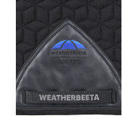 Sudadera de doma Weatherbeeta Suede Elite Air-Tec Negro