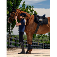 Manta de silla Weatherbeeta mixta Suede Elite Air-Tec Negro