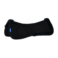 Amortiguador Weatherbeeta de espuma con memoria con borde de forro polar Comfort Negro