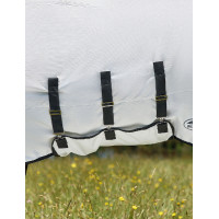 Manta antialérgica Weatherbeeta Combo Blanco / carbón de leña