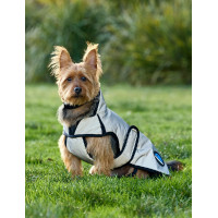 Manta impermeable para perro Weatherbeeta ComFiTec reflectante Plata