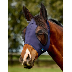 Máscara anti-moscas WeatherBeeta ComFiTec Deluxe Stretch con orejas