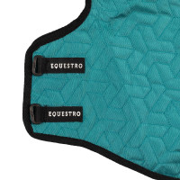 Manta para hobby horse Equestro Cian oscuro
