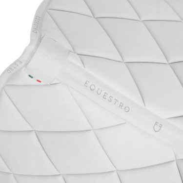 Manta de doma Equestro de tejido técnico Blanco / blanco Manta de doma Equestro de tejido técnico Blanco / blanco