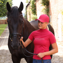 Gorra Equestrian Shires Aubrion Mora Burdeos