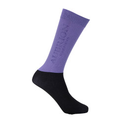 Calcetines ecuestres joven jinete Shires Aubrion Brezo