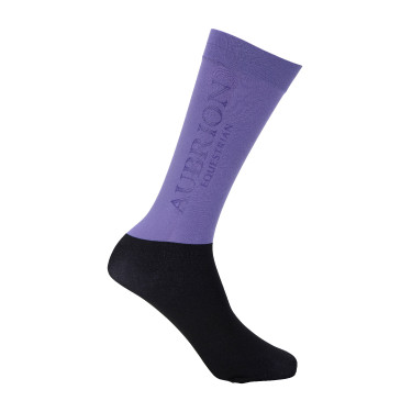 Calcetines ecuestres joven jinete Shires Aubrion Brezo
