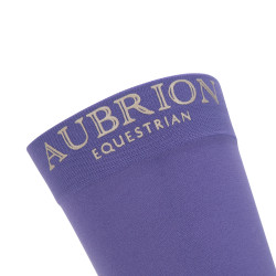 Calcetines ecuestres joven jinete Shires Aubrion Brezo