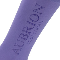 Calcetines ecuestres joven jinete Shires Aubrion Brezo