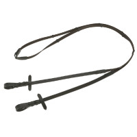 Riendas antideslizantes Covalliero 3 m Negro / marrón
