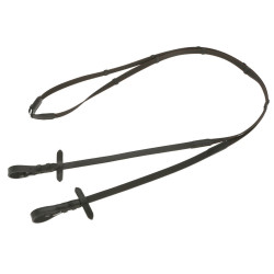 Riendas antideslizantes Covalliero 3 m Negro / marrón