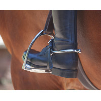 Correas de espuelas de cuero Shires Velociti Gara Havana Marr&amp;amp;amp;oacute;n