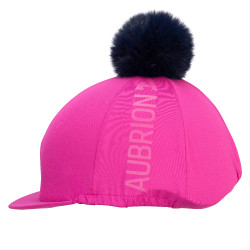 Funda para casco React Shires Aubrion Fucsia Rosa