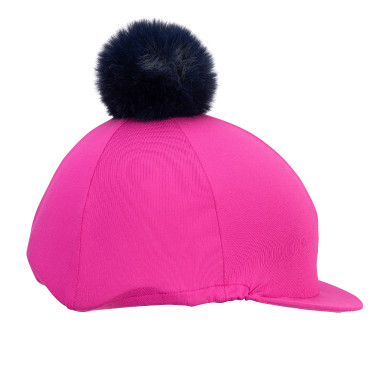 Funda para casco React Shires Aubrion Fucsia Rosa