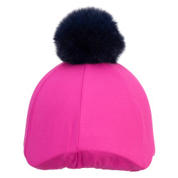 Funda para casco React Shires Aubrion Fucsia Rosa