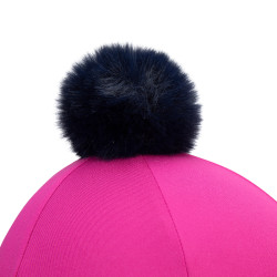 Funda para casco React Shires Aubrion Fucsia Rosa