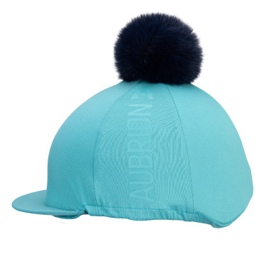 Funda para casco React Shires Aubrion Bruma Azul