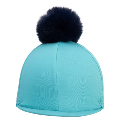 Funda para casco React Shires Aubrion Bruma Azul