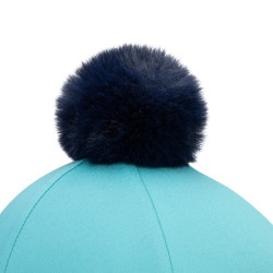 Funda para casco React Shires Aubrion Bruma Azul